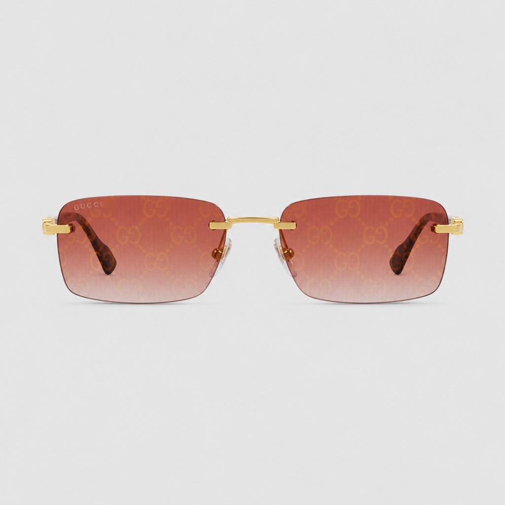 Lunettes de soleil rectangulaires