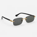 Lunettes de soleil rectangulaires