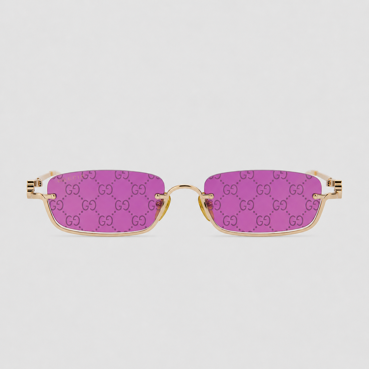 Lunettes de soleil rectangulaires
