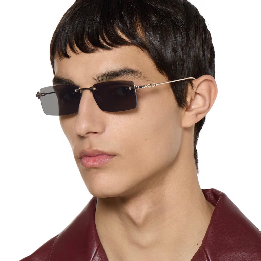 Lunettes de soleil rectangulaires