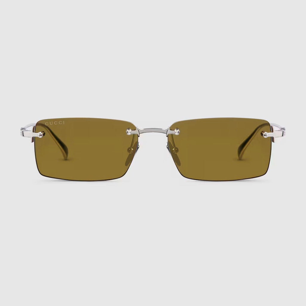 Lunettes de soleil rectangulaires