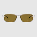 Lunettes de soleil rectangulaires