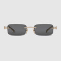 Lunettes de soleil rectangulaires