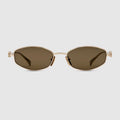 Lunettes de soleil ovales