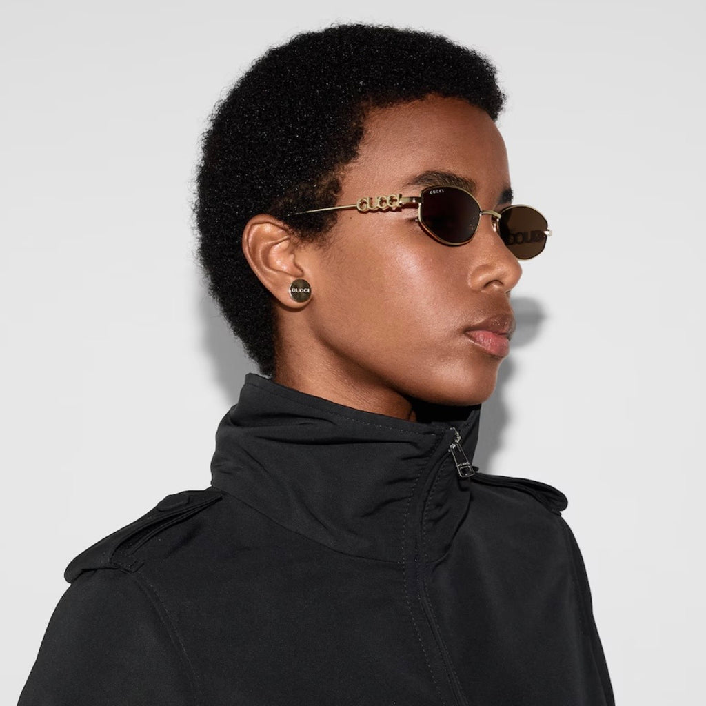 Lunettes de soleil ovales